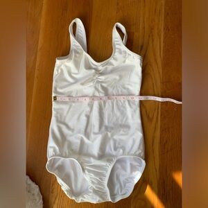 Reverence lyrical dance costume size youth large, white